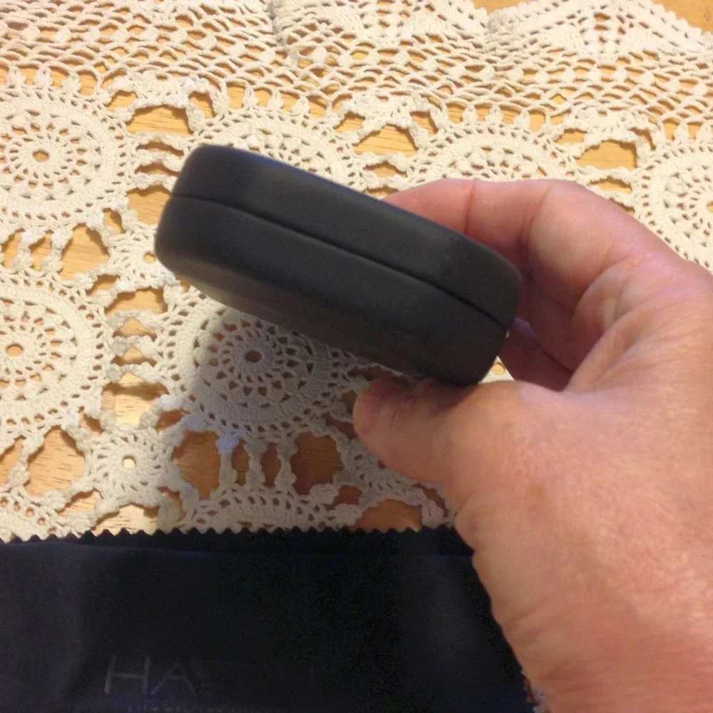 Haven Fits Over Sunwear glasses case with cleaning cloth